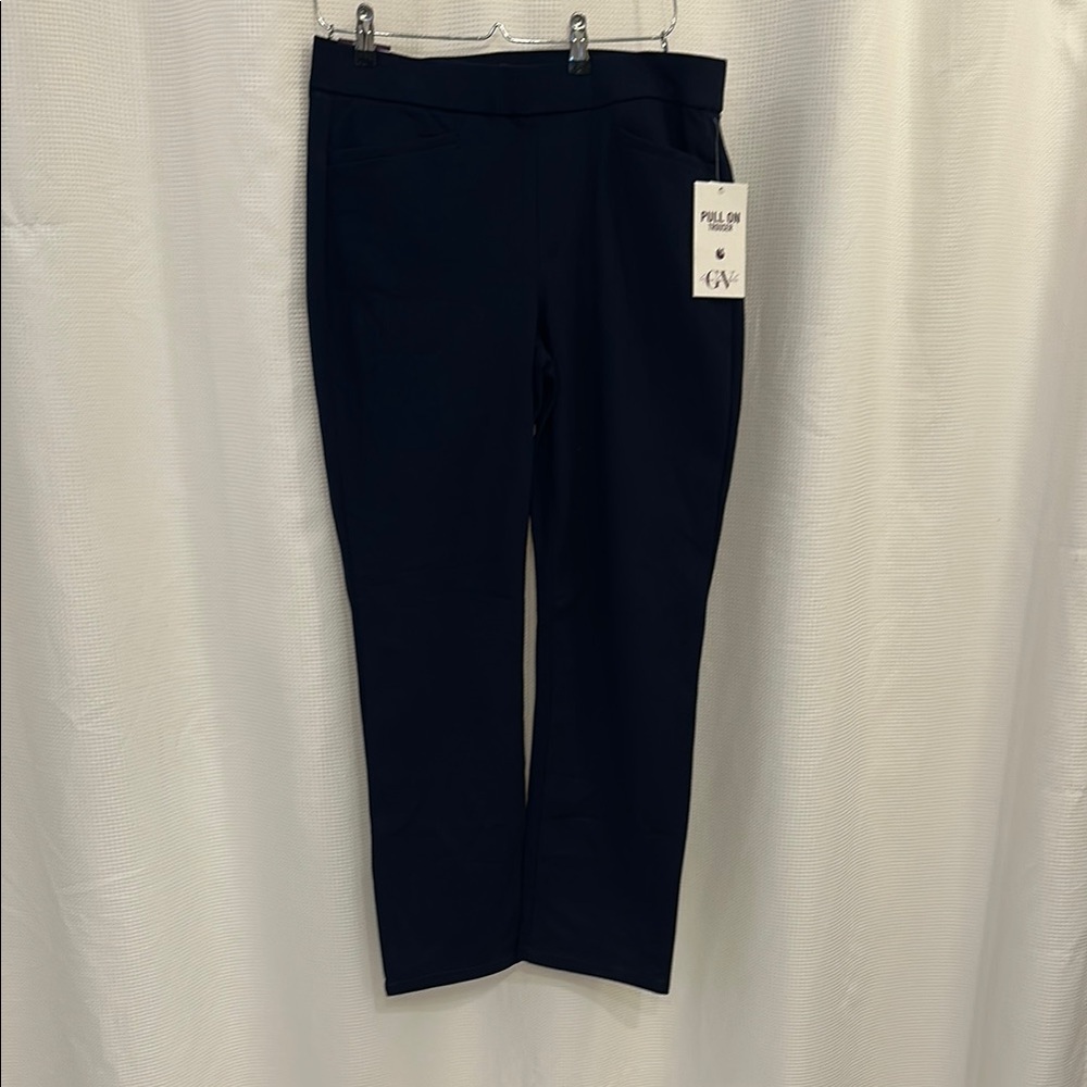 Women's Gloria Vanderbilt Navy Blue Trouser